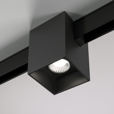 Slim Magnetic Трековый светильник 12W 4200K Solo (чёрный) 85055/01 Elektrostandard