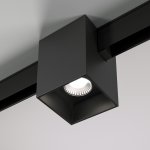 Slim Magnetic Трековый светильник 12W 4200K Solo (чёрный) 85055/01 Elektrostandard