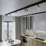 Slim Magnetic Умный трековый светильник 14W 2700-6500K Dim Dual (латунь) 85056/01 Elektrostandard