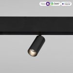 Slim Magnetic Умный трековый светильник 5W 2700-6500K Dim Cantors (чёрный) 85071/01 Elektrostandard