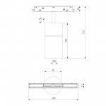 Slim Magnetic Умный трековый светильник 12W 2700-6500K Dim R02 (чёрный) 85075/01 Elektrostandard