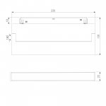 Slim Magnetic Умный трековый светильник 12W 2700-6500K Dim Kos (чёрный) 85082/01 Elektrostandard