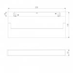 Slim Magnetic Трековый светильник 12W 4200K Kos (чёрный) 85085/01 Elektrostandard