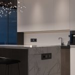 Сенсорный выключатель одноклавишный с подсветкой (черный) W4512008 Werkel