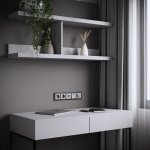 Розетка с заземлением, шторками и USB тип A+C  (серебряный матовый) W1171765 Werkel