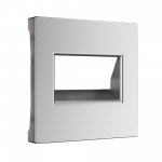 Накладка для двойной розетки Еthernet RJ-45 (серебряный матовый) W1191165 Werkel