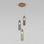 Подвесной светильник 50252/3 латунь Eurosvet