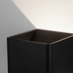 Светильник настенный светодиодный Corudo LED чёрный 4000К MRL LED 1060 черный Elektrostandard