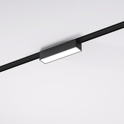 Flat Magnetic Трековый светильник 5W 4000K Vision (чёрный) 85087/01 Elektrostandard
