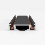 Flat Magnetic Шинопровод накладной (2м) чёрный 85129/00 Elektrostandard