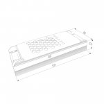 Flat Magnetic Трансформатор 100W 48V IP00 2A 95046/00 Elektrostandard