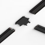 Flat Magnetic Коннектор для четырёхстороннего соединителя накладного шинопровода (чёрный) 85004/00 Elektrostandard