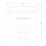 Светодиодная диммируемая лампа Dimmable 7W 4200K GU5.3 BLG5317 Elektrostandard