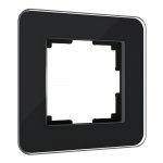Рамка на 1 пост Elite (черный, стекло) W0012448 Werkel
