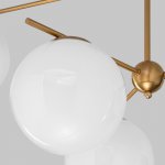 Потолочный светильник Eurosvet 60147/6 латунь Marbella