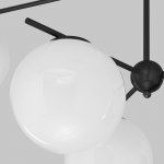 Потолочный светильник Eurosvet 60147/6 черный Marbella