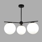 Потолочный светильник Eurosvet 60147/3 черный Marbella