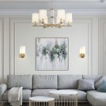 Настенный светильник 60146/1 латунь Eurosvet