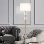 Напольный светильник 01154/1 латунь Eurosvet