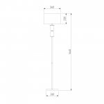 Торшеры Eurosvet 01154/1 никель 01154/1 Eurosvet Caprera