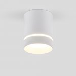 Светильник потолочный светодиодный 9W 3000K белый матовый DLR021 Elektrostandard