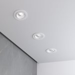 Встраиваемый светодиодный светильник 7W 3000K белый 15267/LED Elektrostandard