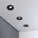 Встраиваемый светодиодный светильник 7W 3000K черный 15267/LED Elektrostandard
