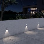 Светильник садово-парковый со светодиодами Bit LED 35168/D белый Elektrostandard