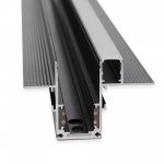 Slim Magnetic Шинопровод встраиваемый с местом под светодиодную ленту (чёрный) (2м) 85132/00 Elektrostandard