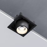 Потолочный светодиодный светильник 8W 4000K чёрный 25087/LED Elektrostandard