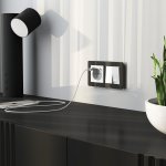 Выключатель двухклавишный (белый акрил) Werkel W1120041