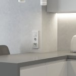 Накладка для розетки USB (белый акрил) Werkel W1179541