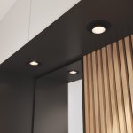 Потолочный светодиодный светильник 10W 3000K черный 9919 LED Elektrostandard