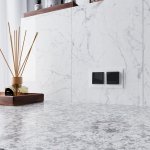 Розетка влагозащ. с зазем. с защит. крышкой и шторками (черный акрил) Werkel W1171248