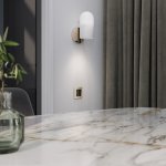 Перекрестный выключатель двухклавишный (черный акрил) Werkel W1123048