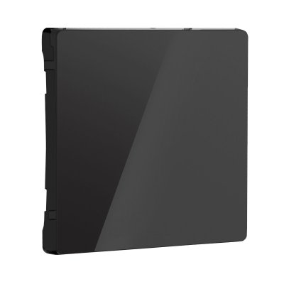 Клавиша для выключателя перекрестного (черный акрил) Werkel W1119048