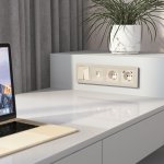 Розетка Ethernet RJ-45 (айвори акрил) Werkel W1181043