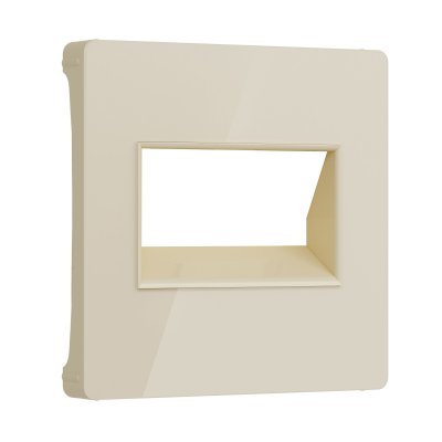 Накладка для двойной розетки Еthernet RJ-45 (айвори акрил) Werkel W1191143