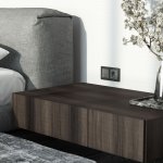 Выключатель двухклавишный (графит акрил) Werkel W1120044