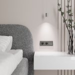 Клавиша для выключателя перекрестного (графит акрил) Werkel W1119044