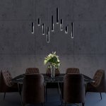 50247 LED 7W 4000K Подвесной светодиодный светильник / чёрный 50247 LED Elektrostandard