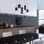 Светильник потолочный светодиодный 10W 4000K чёрный 25044/LED Elektrostandard