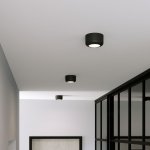 Светильник потолочный светодиодный 15W 4000K чёрный 25046/LED Elektrostandard