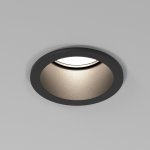 Светильник встраиваемый GU10 чёрный 25002/01 Elektrostandard