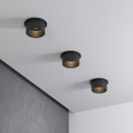 Светильник встраиваемый 25004/01 GU10 чёрный 25004/01 Elektrostandard