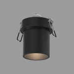 Светильник встраиваемый 25005/01 GU10 чёрный 25005/01 Elektrostandard