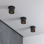 Светильник встраиваемый 25005/01 GU10 чёрный 25005/01 Elektrostandard