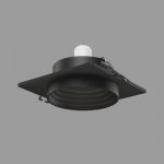 Светильник встраиваемый GU10 чёрный 25006/01 Elektrostandard