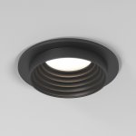 Светильник встраиваемый GU10 чёрный 25007/01 Elektrostandard