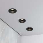 Светильник встраиваемый GU10 чёрный 25008/01 Elektrostandard